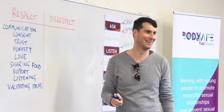 teacher in bodysafe class